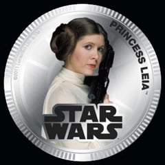 Princess Leia coin