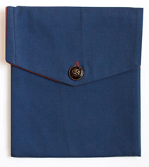 iPad case made from Bernie Madoff's trousers