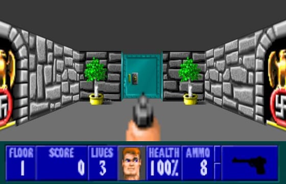 Wolfenstein 3d карты уровней с секретами