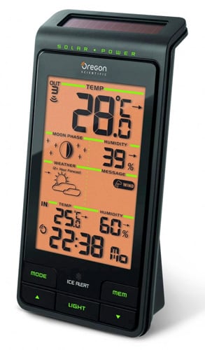 Oregon Scientific BAR808 Solar Weather Station Advanced