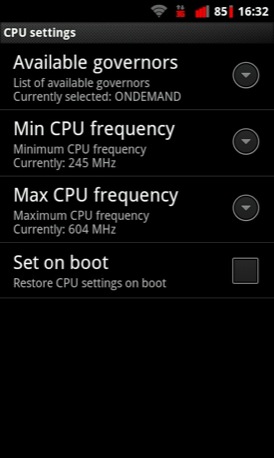 CyanogenMod screenshot