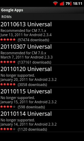 CyanogenMod screenshot