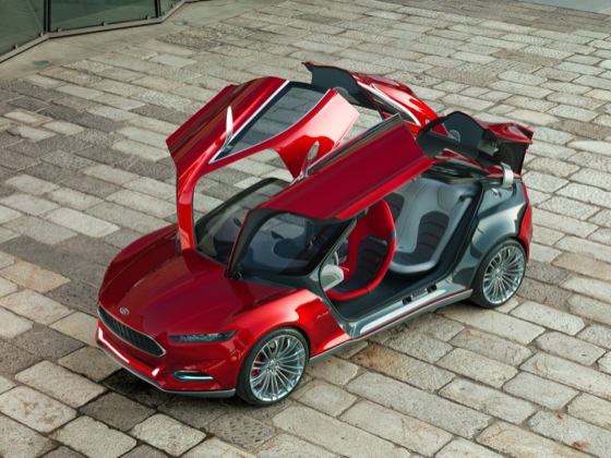 Ford Evos cloud-connected concept car