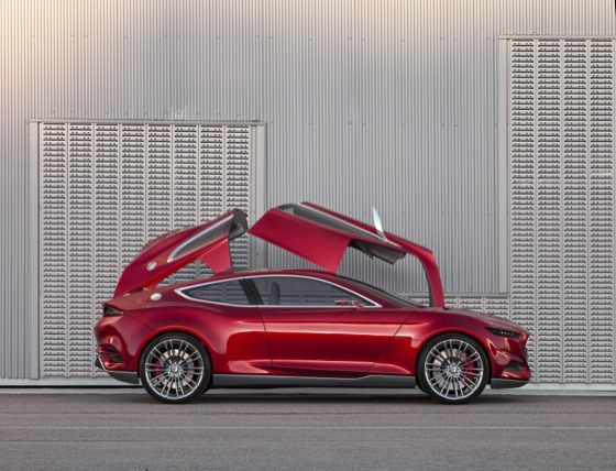 Ford Evos cloud-connected concept car