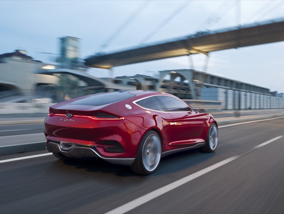 Ford Evos cloud-connected concept car