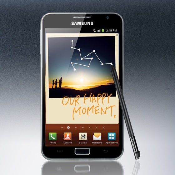 Samsung Galaxy Note new smartphone concept