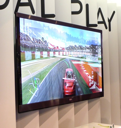 LG Cinema 3D TV Dual Play mode