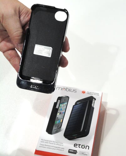Eton Mobius iPhone 4 solar charger