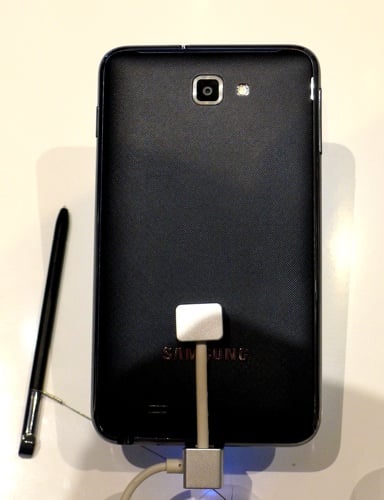 Samsung Galaxy Note smartphone