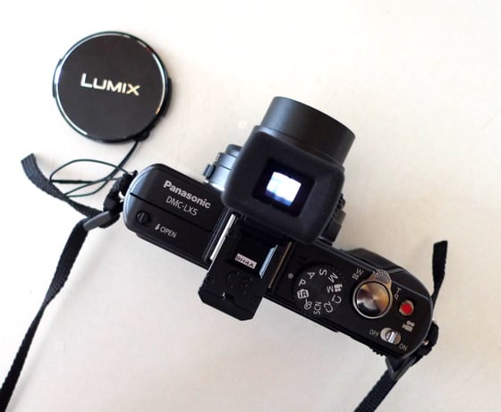 Panasonic DMW-LVF1 clip-on viewfinder