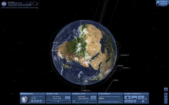 New Nasa Site Offers Solar System And Time Travel The Register