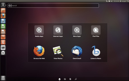 Ubuntu 11.10 dash search