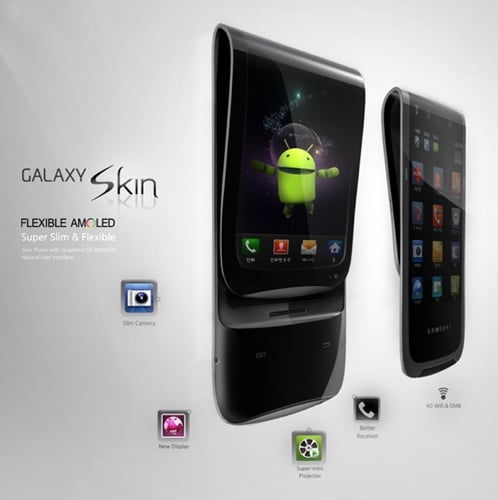 Heyon You Samsung Galaxy Skin concept smartphone