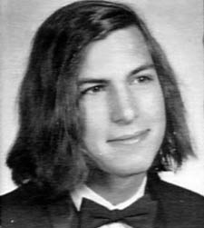 Steve Jobs in high school