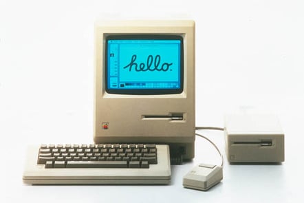 Apple's original Macintosh