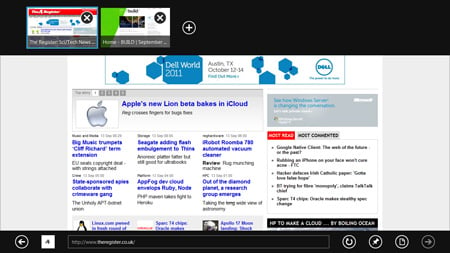 IE Metro in Windows 8