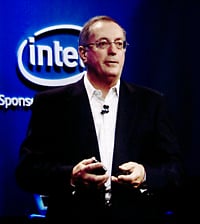 Intel CEO Paul Otellini at IDF 2011