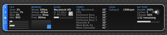 macbook widget istat pro