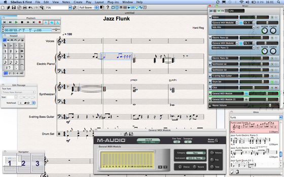 Sibelius First software