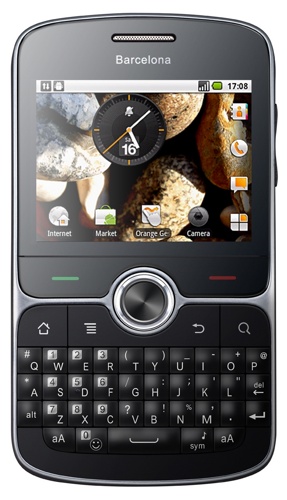 Orange Barcelona Android Qwerty smartphone