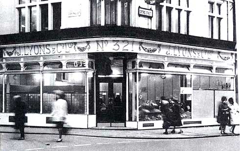 Lyons Tea Shop Oxford Street, London