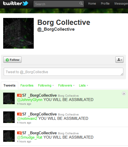 BorgCollective Twitter credit: Yousaf Sekhander