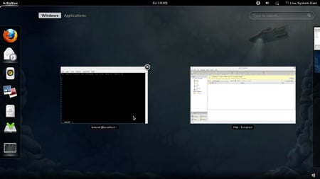 Fedora 16 beta Gnome 3.2