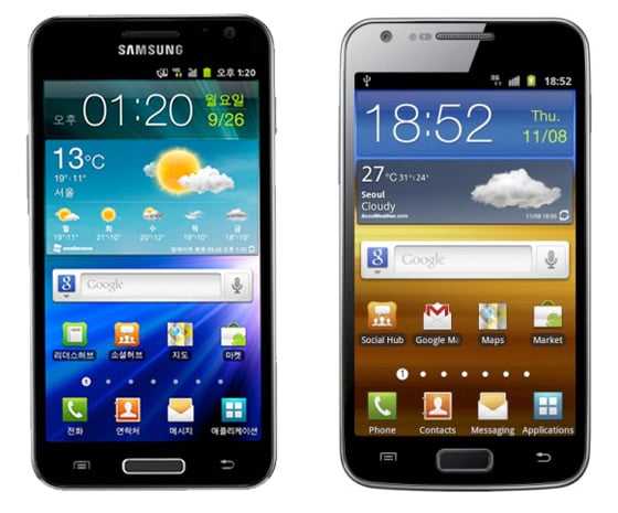 Galaxy S II HD LTE and S II LTE