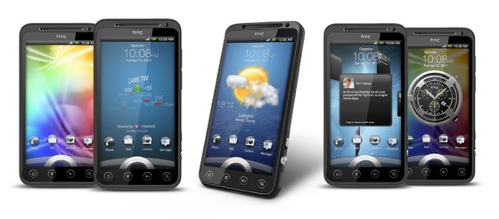 HTC Evo 3D Android smartphone