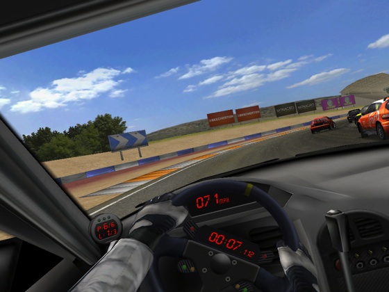 RealRacing 2 HD iOS game screenshot