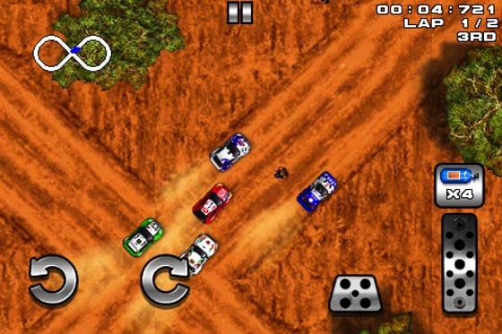 LilRacerz Pro Rally iOS game screenshot