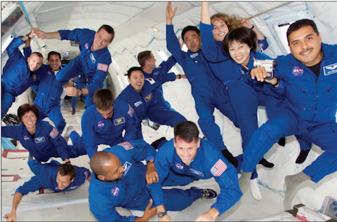 NASA astronauts, picture credit: NASA