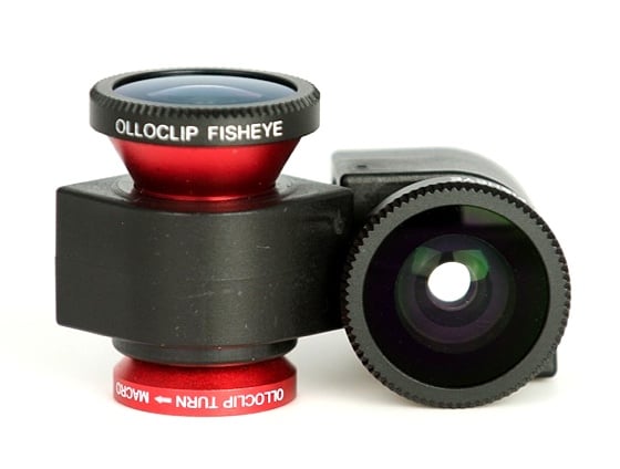 Olloclip three-in-one lens accessory for iPhone