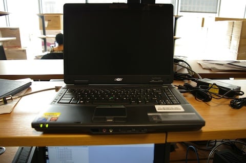 Acer laptop, credit The Register