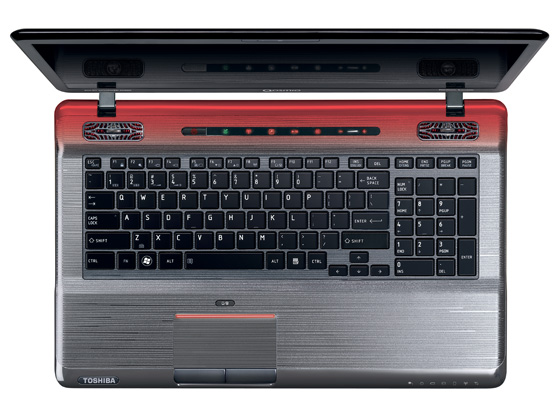 Toshiba Qosmio X770 17.3in 3D gaming notebook