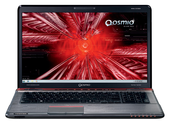 Toshiba Qosmio X770 17.3in 3D gaming notebook