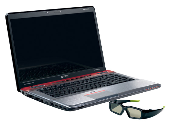 Toshiba Qosmio X770 17.3in 3D gaming notebook