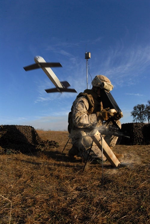 The Switchblade drone missile for the US Army. Credit: AeroVironment
