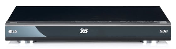 LG HR600 Freeview HD DVR with Blu-ray player