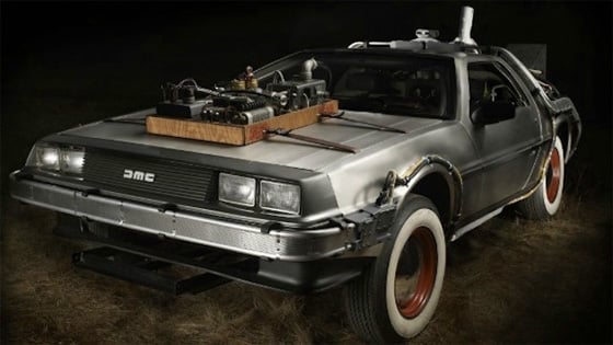 DeLorean from Back to the Future 3