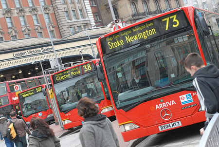 London buses, photo: Transport for London