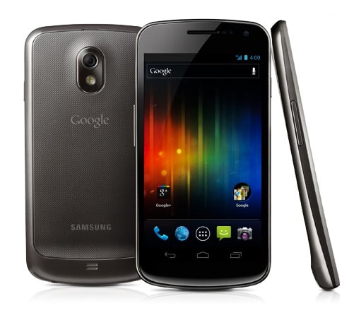 Samsung Google Galaxy Nexus Android 4.0 smartphone