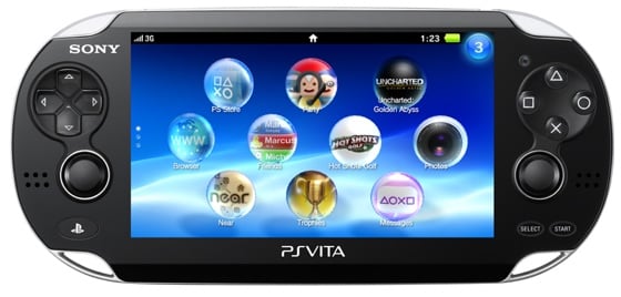 Sony PS Vita handheld games console