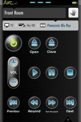Surc universal remote case for iPhone app