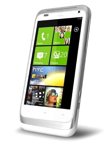 HTC Radar Windows Phone 7.5 'Mango' smartphone
