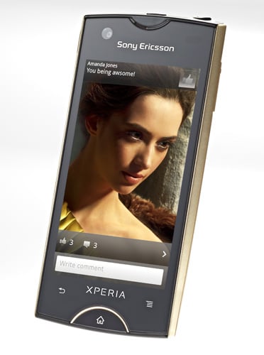 Sony Ericsson Xperia Ray Android smartphone