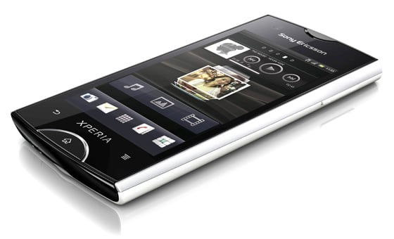 Sony Ericsson Xperia Ray Android smartphone