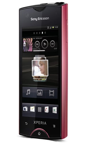 Sony Ericsson Xperia Ray Android smartphone