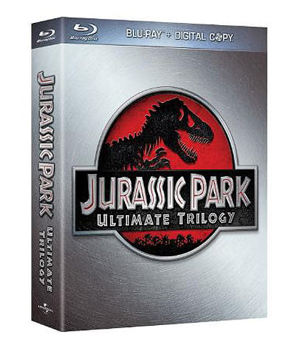 Jurassic Park Ultimate Trilogy Blu-ray disc set