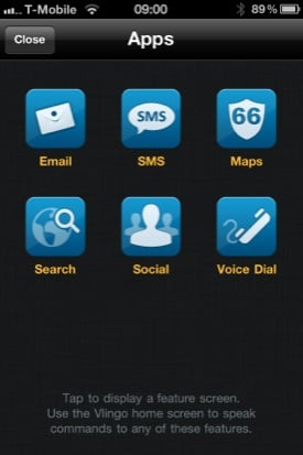 Vlingo iOS voice-recognition app